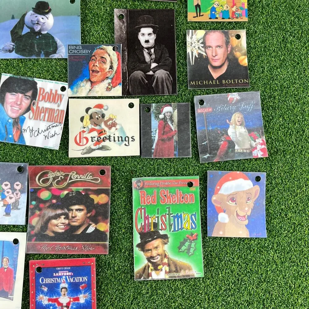 Vintage Lot Christmas Collectible Musical Tag Cards